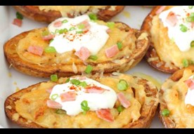 Loaded potato skins