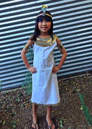 Egyptian costume idea for kids